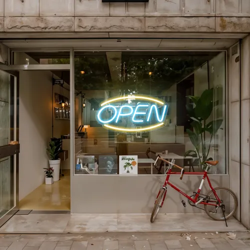 Open Window Neon Sign - All Signs Today