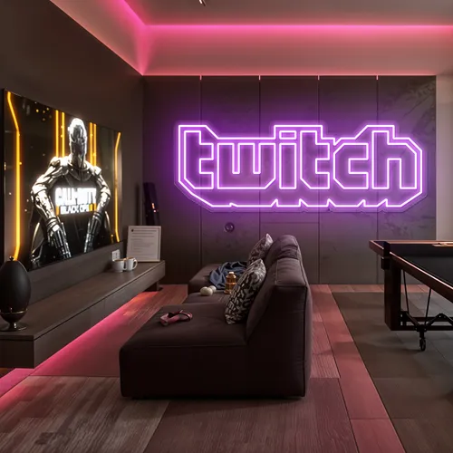Twitch Streamer Neon Sign - All Signs Today