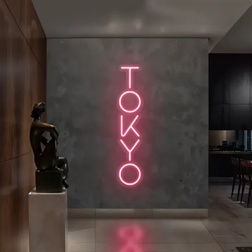 Tokyo Vertical Neon Sign - All Signs Today