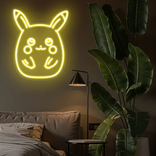 Cute Pikachu Neon Sign - All Signs Today