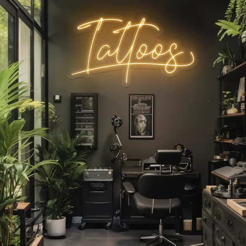 Glow Ink Tattoos Neon Sign - All Signs Today