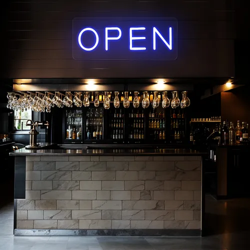 Mini Open Neon Sign - All Signs Today