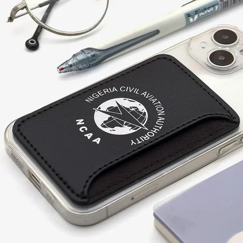 Leather Phone Wallet with Side Slit - All Signs Today