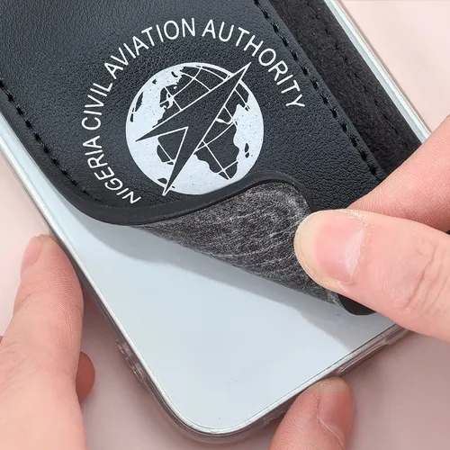 Leather Phone Wallet with Side Slit - All Signs Today