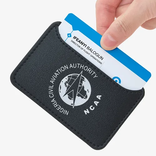 Leather Phone Wallet with Side Slit - All Signs Today