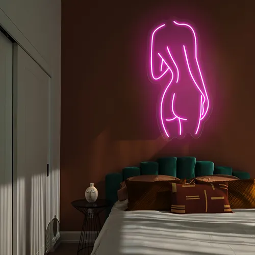 Body Outline Neon Sign - All Signs Today