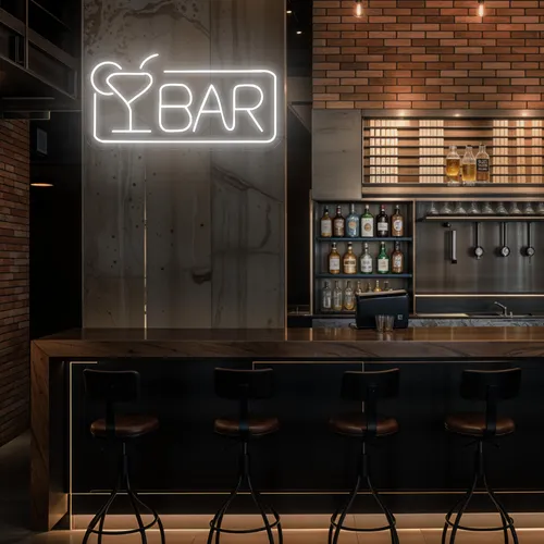 Bar Neon Sign - All Signs Today