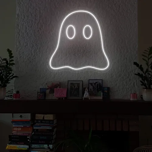 Mini Ghost Neon Sign - All Signs Today