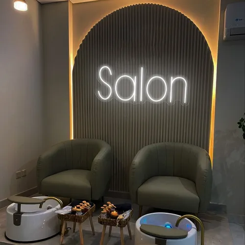 Salon Neon Sign - All Signs Today