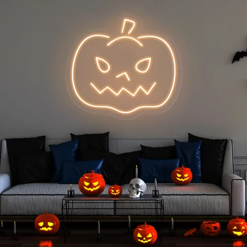 Pumpkin Neon Sign - All Signs Today