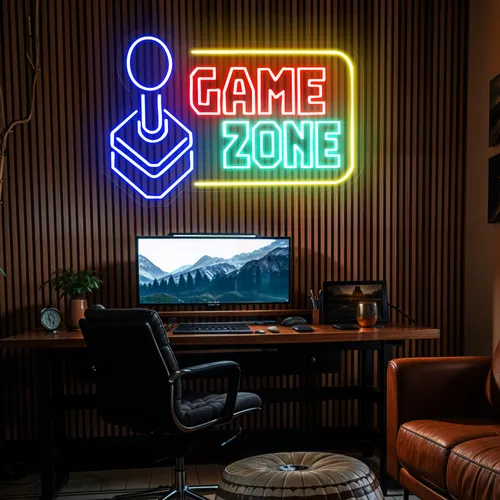 Game Zone Neon Sign - All Signs Today