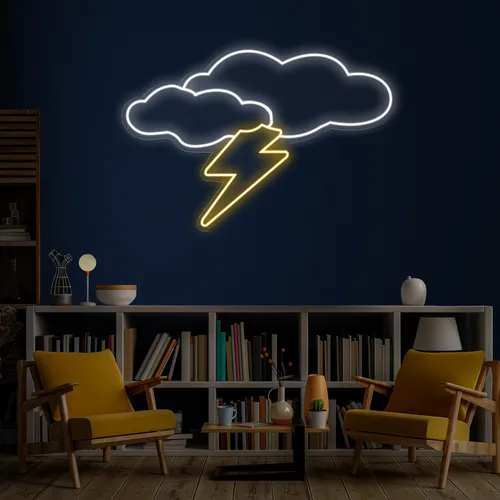 Thunder Cloud Neon Sign - All Signs Today