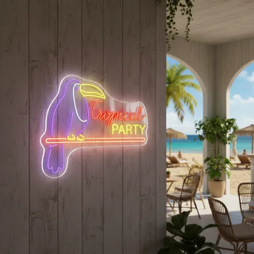 Tropical Party Neon Sign - All Signs Today