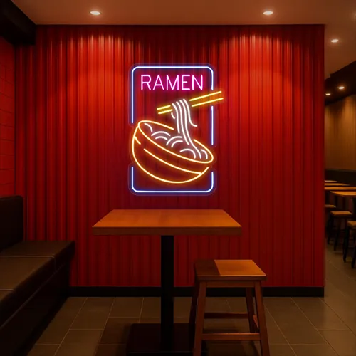 Custom Ramen Neon Signs - All Signs Today