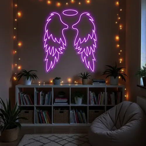 Custom Angel Wings Neon Signs - All Signs Today