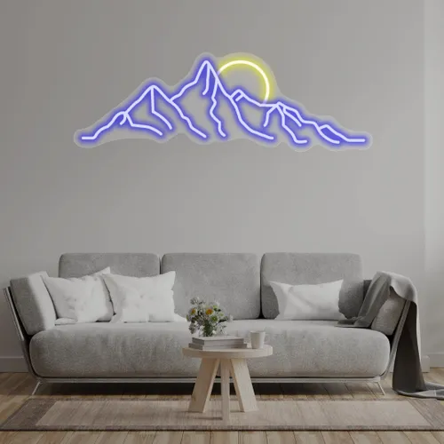 Custom Mountain Neon Signs - All Signs Today