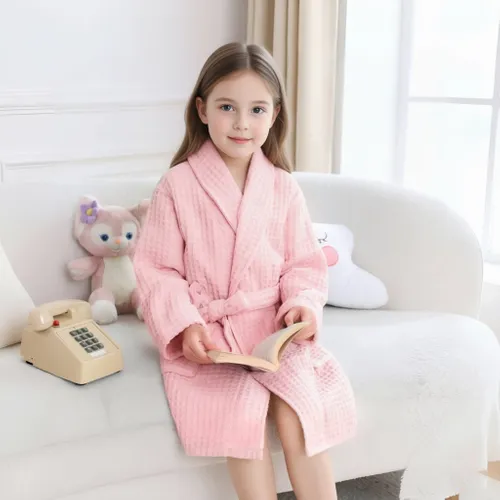 Custom Kids Waffle Robes - All Signs Today