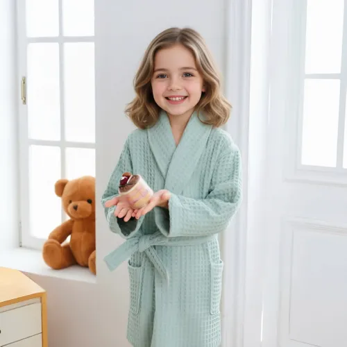 Custom Kids Waffle Robes - All Signs Today