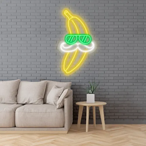Custom Banana Neon Signs - All Signs Today