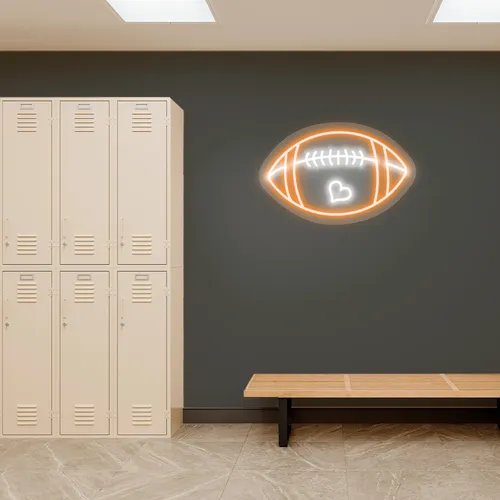 Custom Football Neon Signs - All Signs Today