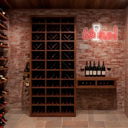 Custom Wine Neon Signs - All Signs Today