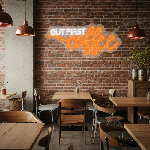 Custom Neon Cafe Signs - All Signs Today