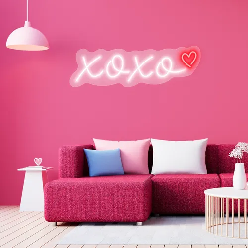 Custom XOXO Neon Signs - All Signs Today