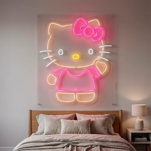Custom Hello Kitty Neon Signs - All Signs Today