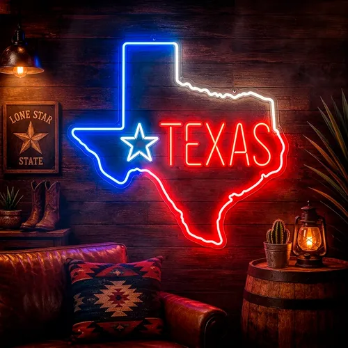 Custom Texas Neon Signs - All Signs Today