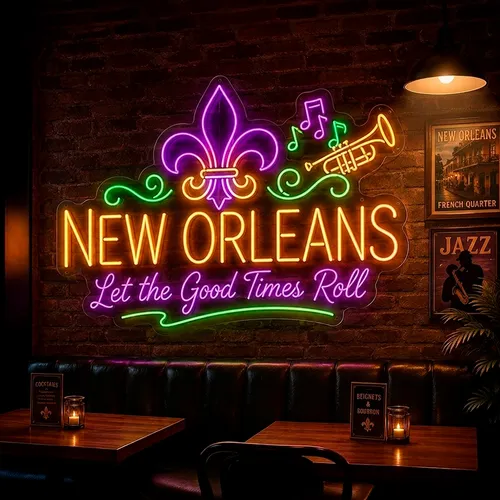 Custom Neon Signs New Orleans - All Signs Today