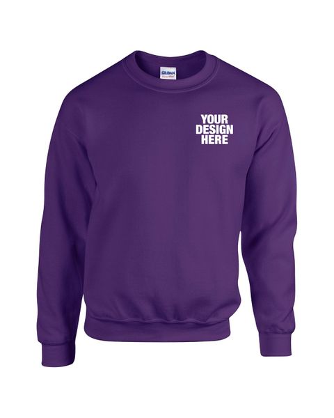 Gildan Adult Heavy Blend Adult 8 oz., 50/50 Fleece Crew - All Signs Today