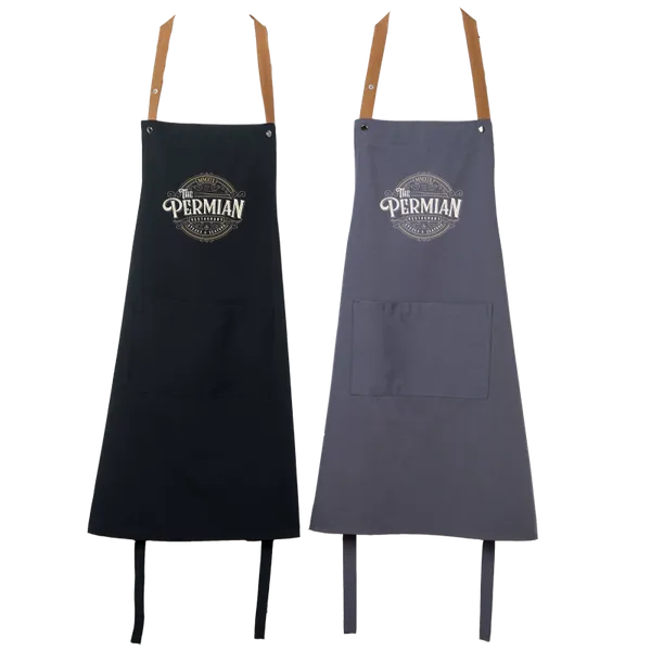 Denim Canvas Custom Made Apron - All Signs Today