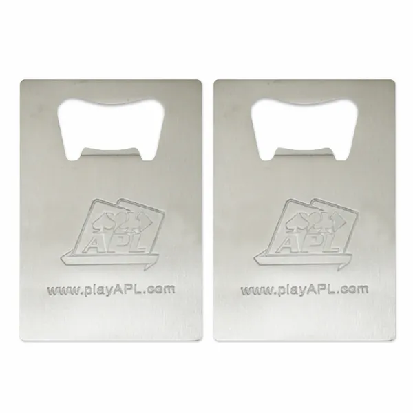 Standard Card Shape Bottle Opener - All Signs Today