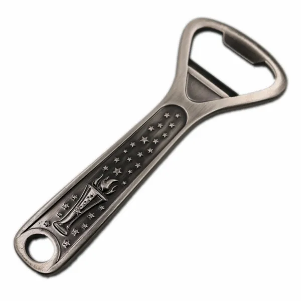 Antique Silver Bottle Opener - All Signs Today