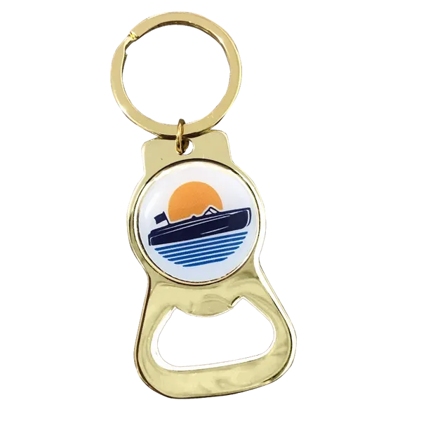 Gold Alloy Bottle Opener - All Signs Today