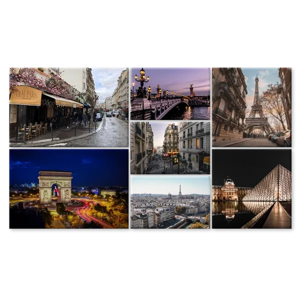 7-Panel Display - All Signs Today