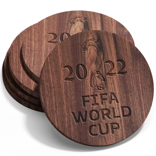 Custom Handmade Walnut Coaster