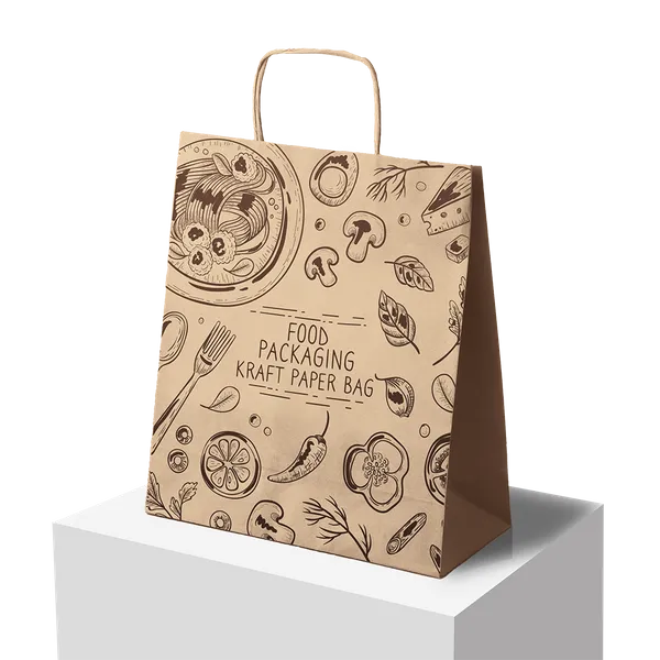 Kraft Paper Packaging Bag - All Signs Today
