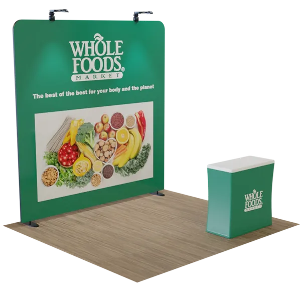 10' x 8' Straight Zip Up Display - All Signs Today