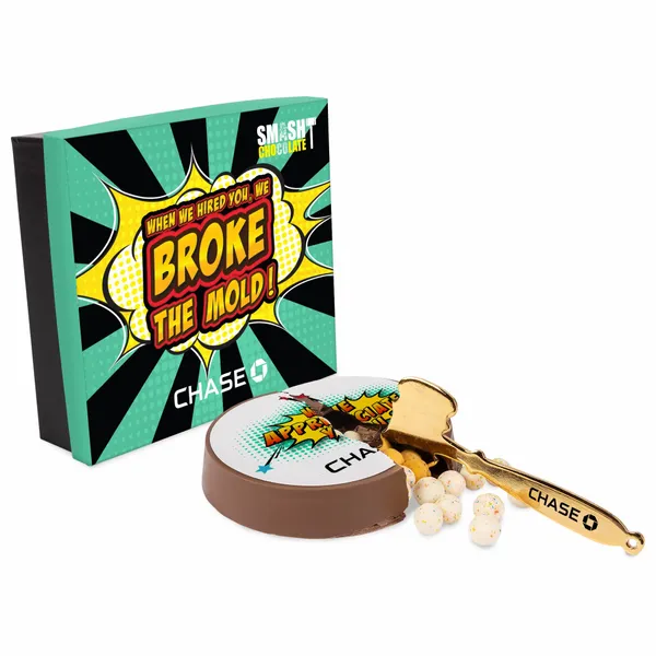 Smash Chocolate Cake w/ Birthday Cake Bites & Color Topper - All Signs Today