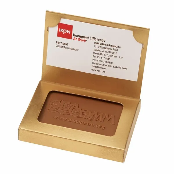 Custom Chocolate Cookies - Cookie Business Card Box - All Signs Today
