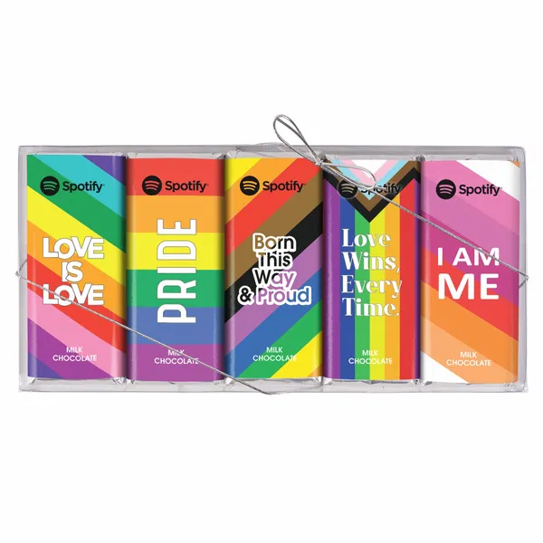 Pride 5 Pack Chocolate Bar Set - All Signs Today
