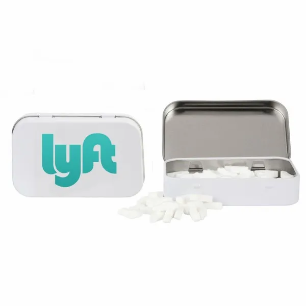 Rectangular Tin with Car Shaped Mints - All Signs Today