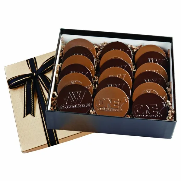 Cookie Gift Box with 18 Round Cookies - All Signs Today