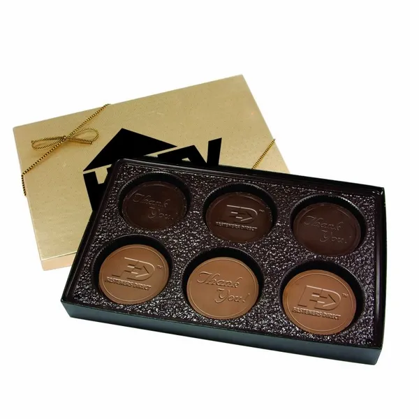 Cookie Gift Box with 6 Round Cookies - All Signs Today
