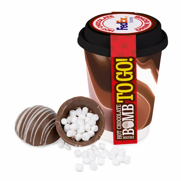 To-Go 12 oz. Cup with Hot Cocoa Bomb - All Signs Today