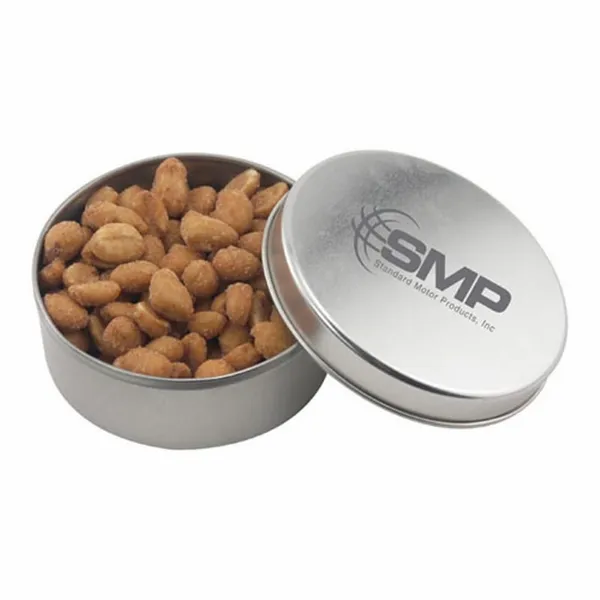 Round Tin with Honey Roasted Peanuts - SBF3000 - All Signs Today