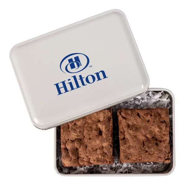 Fresh Beginnings 2 Fudge Brownies in Tin - All Signs Today