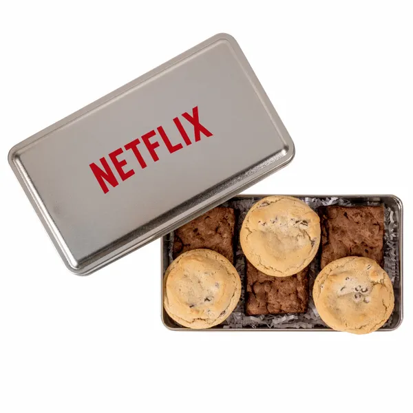 Fresh Beginnings Fudge Brownies & Chocolate Chip Cookies in Tin - All Signs Today