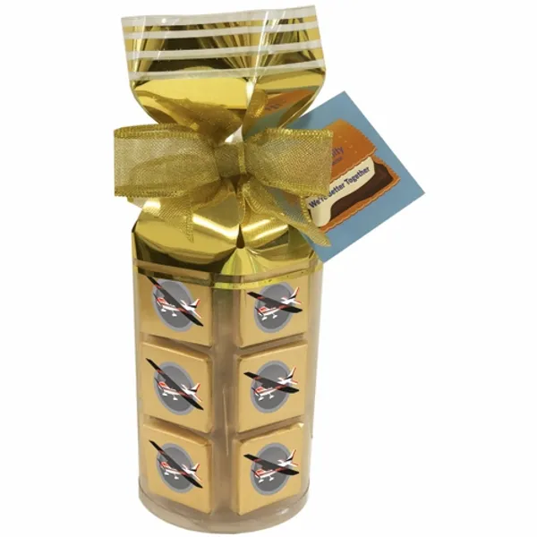 Thirty Six Piece Chocolate Foiled Square Gift Bag - All Signs Today